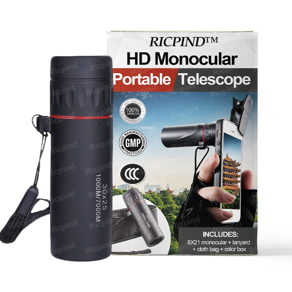 2025š RICPIND⢠HD Monocular Portable Telescope