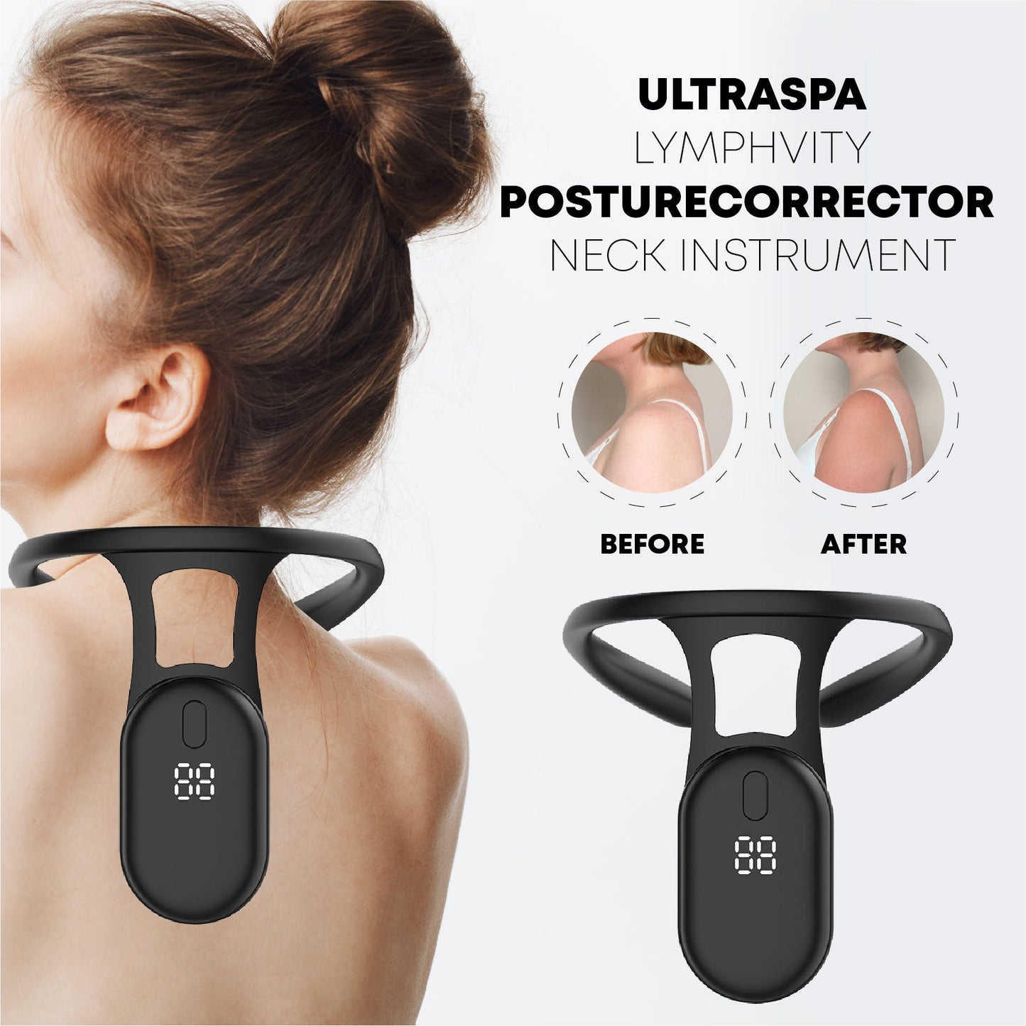 CircuWave™ UltraSpa Lymphvity PostureCorrector Neck Instrument