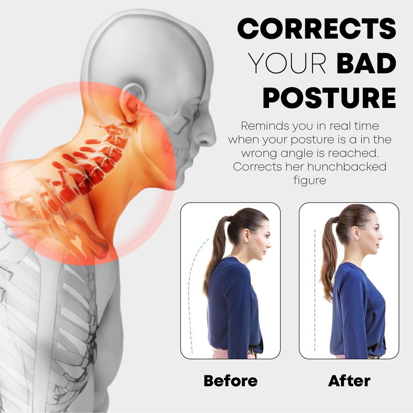 CircuWave™ UltraSpa Lymphvity PostureCorrector Neck Instrument