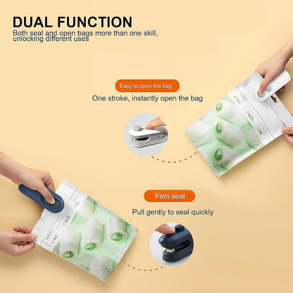 ComfortCornerUs™ 2-in-1 Mini Heat Sealer - Seal & Cutter