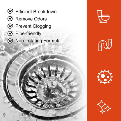 HomiEase™  Fast-Acting Clog Clear Agent Powder