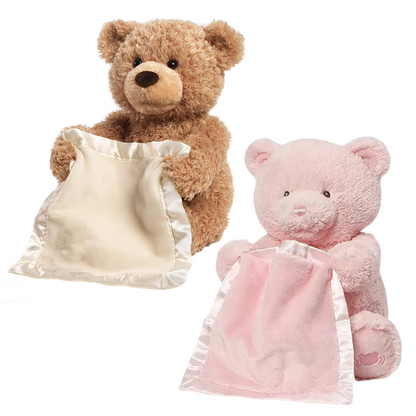 2025🐻 ToyTinker™ Peek-a-Buddy Singing Bear