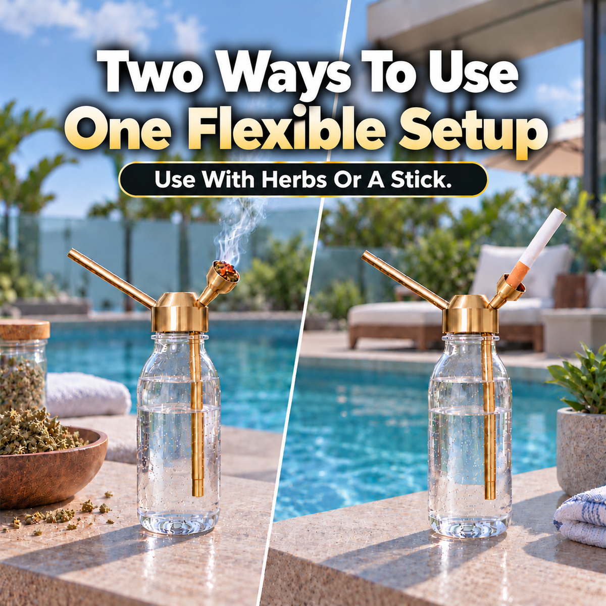 ComfortCornerUs™ FreeFit Aqua Versa Brass Bottle Tool