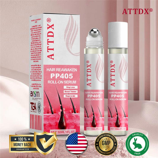 🔥TikTok Hot Sellers- ATTDX® Hair Reawaken PP405 Roll-On Serum for Women 👩