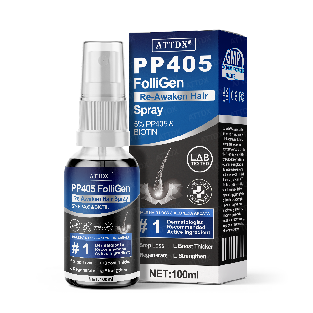 🔥TikTok Hot Sellers- ATTDX® PP405 FolliGen Re-Awaken Hair Spray