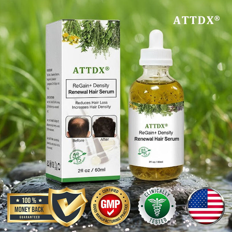 🔥TikTok Hot Sellers- ATTDX® ReGain+ Density Renewal Hair Serum