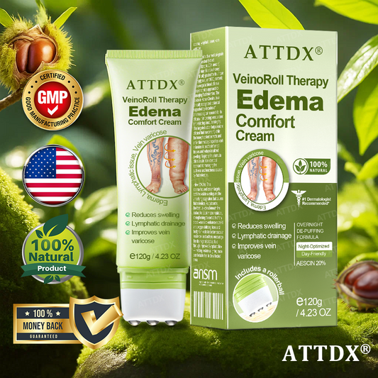 🔥TikTok Hot Sellers- ATTDX® VeinoRoll Therapy Edema Comfort Cream