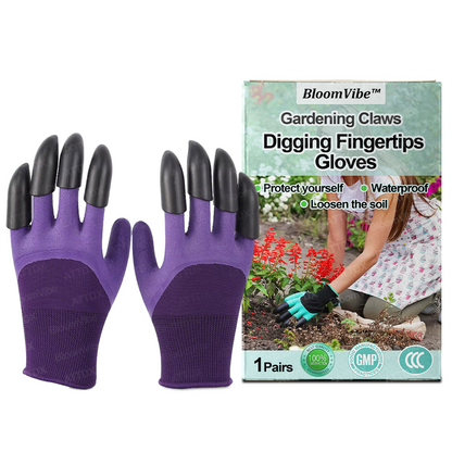 BloomVibe™ Gardening Claws Digging Fingertips Gloves
