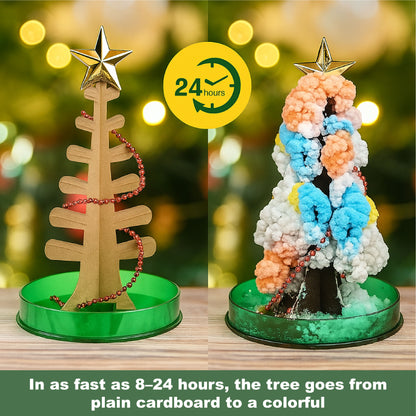 ComfortCornerUs™ 24H Magic Crystal Growing Xmas Tree Kit