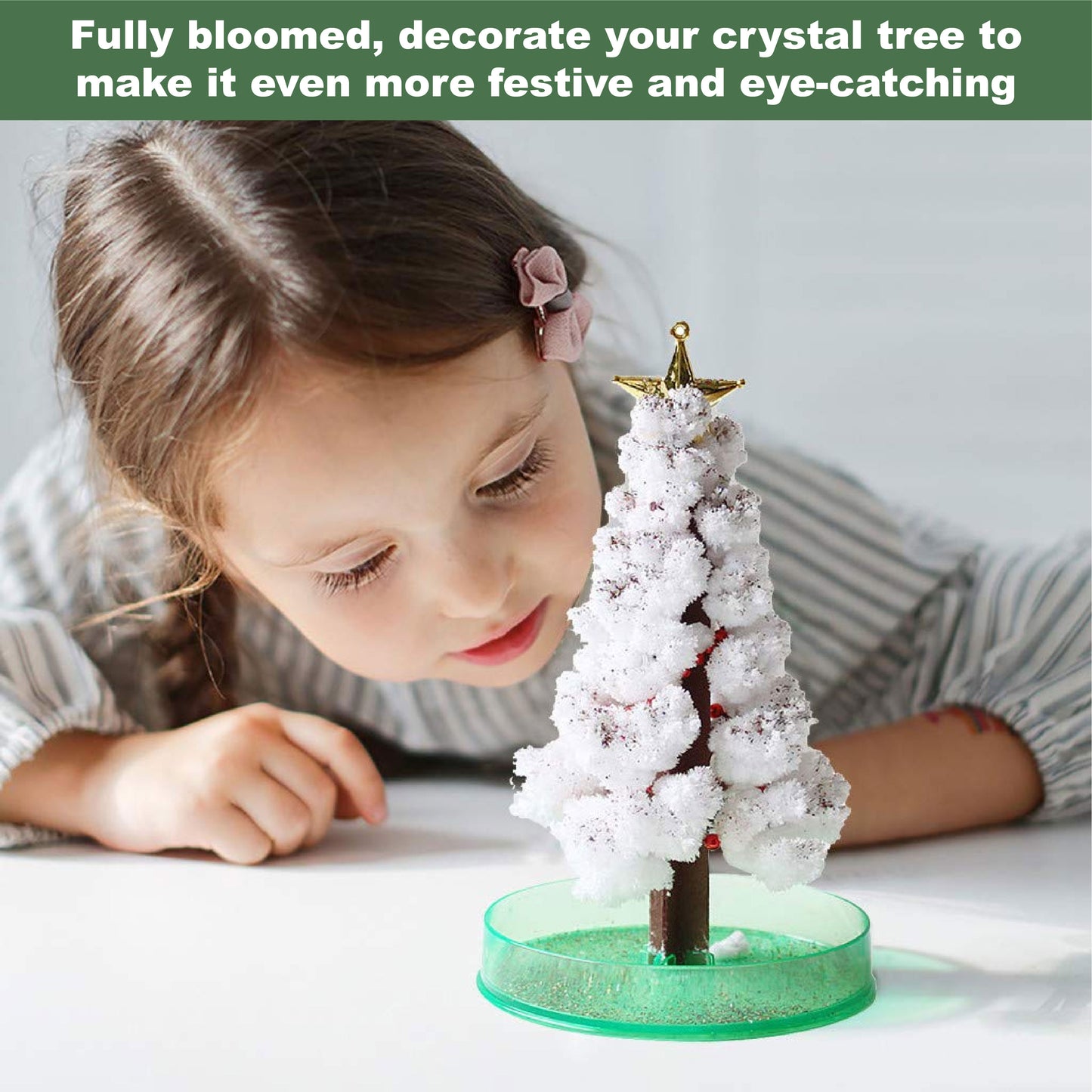 ComfortCornerUs™ 24H Magic Crystal Growing Xmas Tree Kit