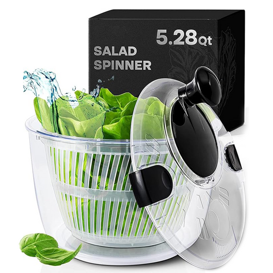 ComfortCornerUs™ 3-in-1 Quick-Dry Salad Spinner