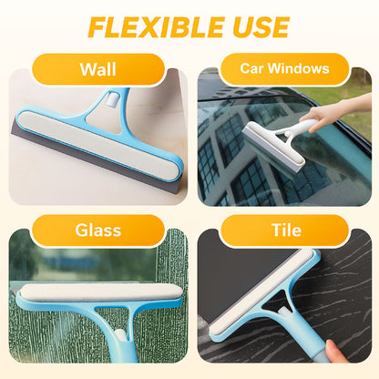 🔥TikTok Hot Sellers- ComfortCornerUs™ 3 in 1 Glass Cleaning Spray Squeegee Scraper