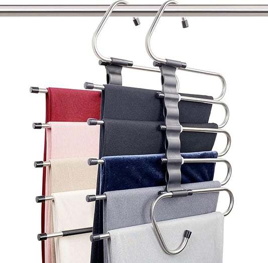 ComfortCornerUs™ 5-Tier Space Saver Closet Hangers