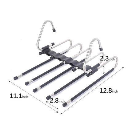 ComfortCornerUs™ 5-Tier Space Saver Closet Hangers