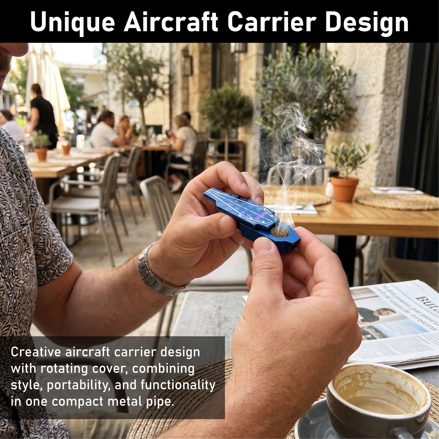 ComfortCornerUs™ AirCarrier Rotating Alloy Tool