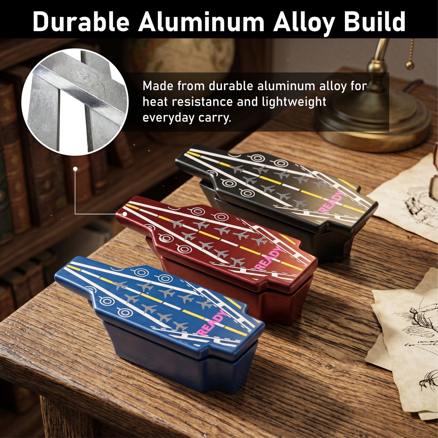 ComfortCornerUs™ AirCarrier Rotating Alloy Tool