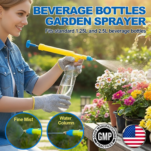 ComfortCornerUs™ AquaJet Beverage Bottles Garden Sprayer