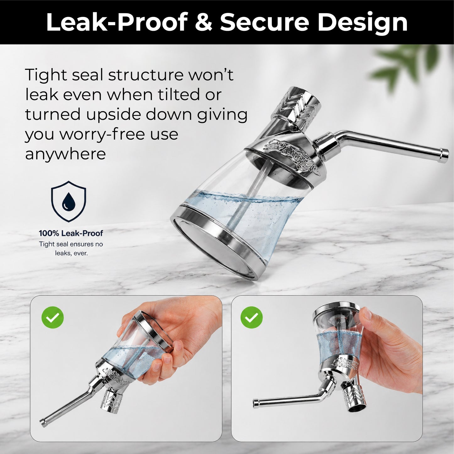 ComfortCornerUs™ AquaSeal Mini Alloy Device 2
