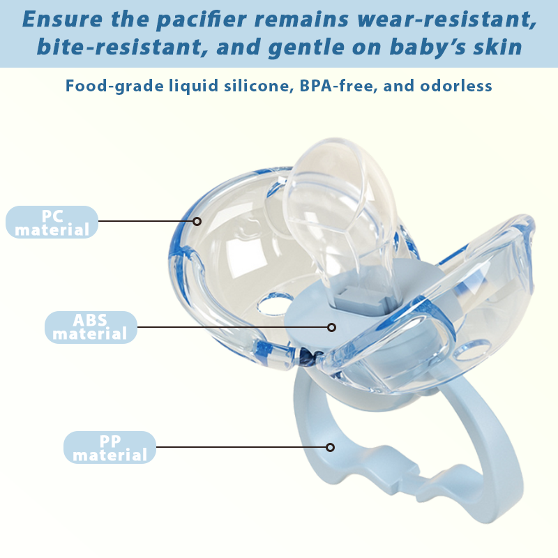 ComfortCornerUs™ Auto-Close Dustproof Silicone Baby Pacifier
