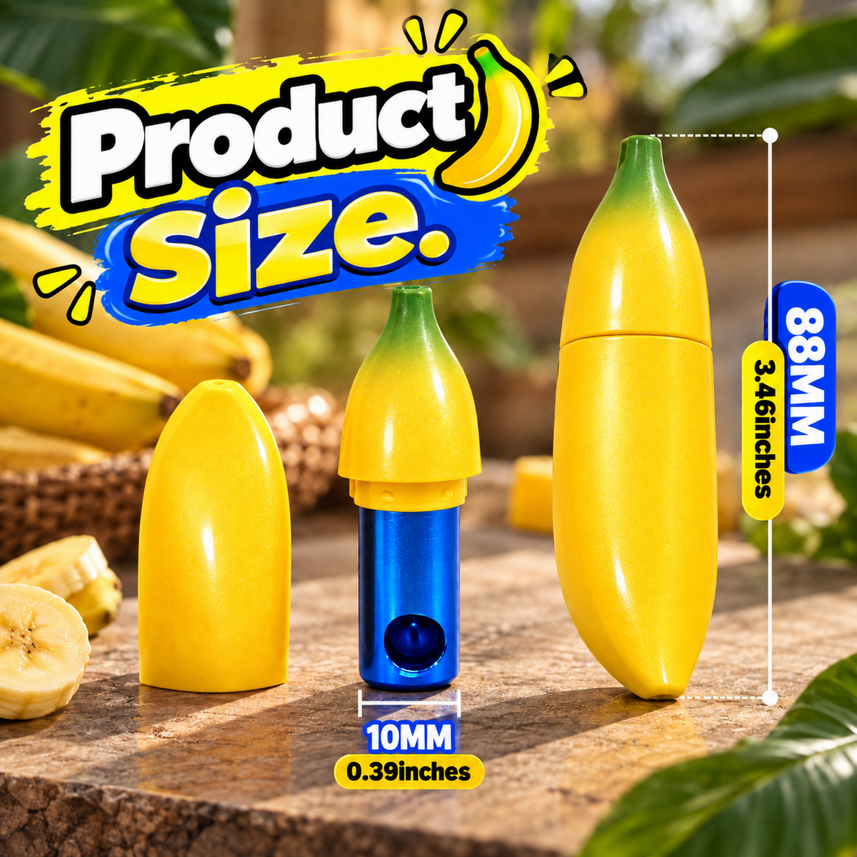 ComfortCornerUs™ BananaJoy Secret Alloy Pocket Tool