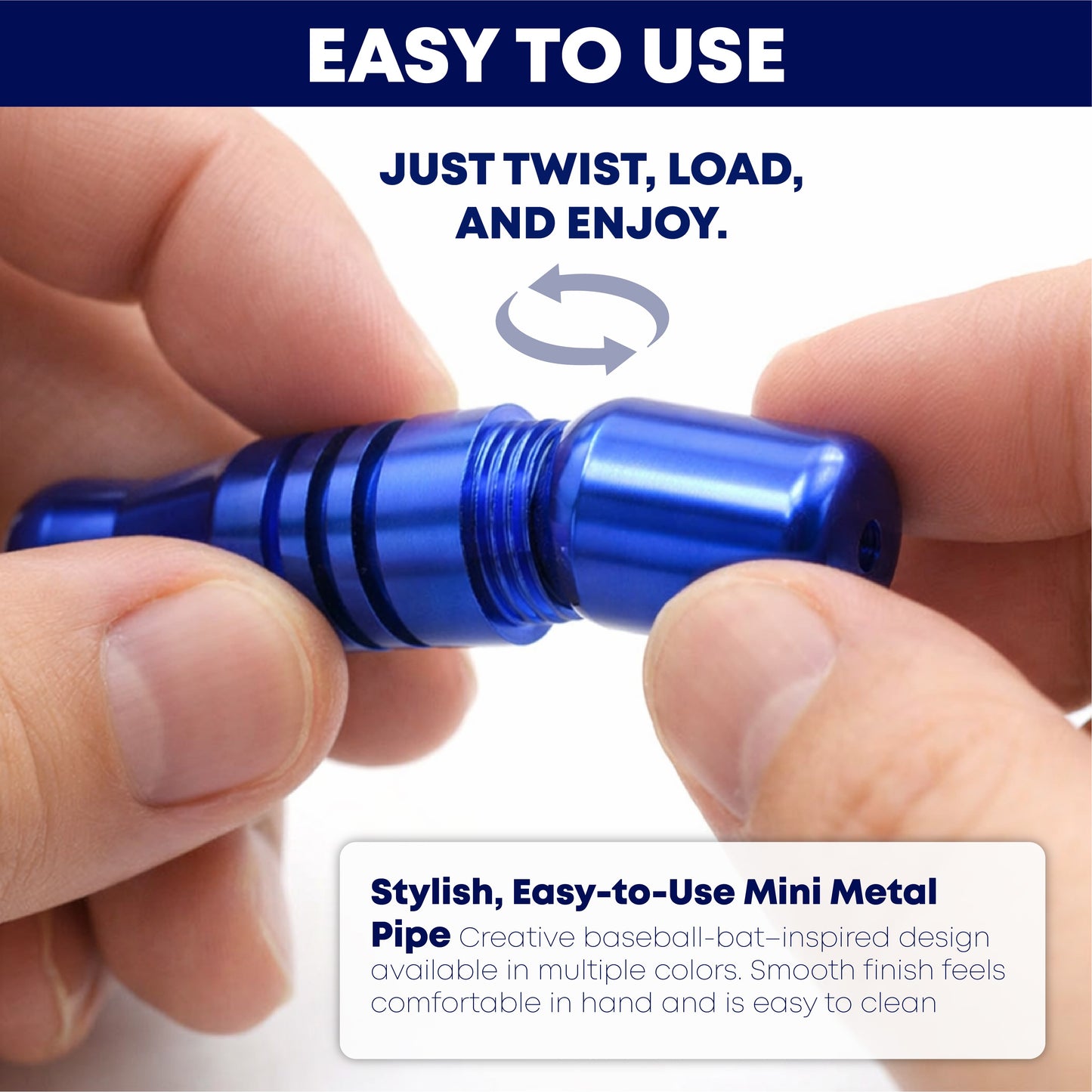 ComfortCornerUs™ BatTwist Mini Alloy Chamber Tool