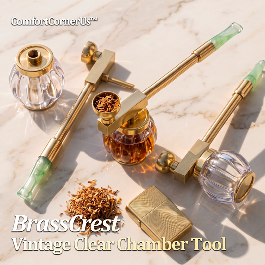 ComfortCornerUs™ BrassCrest Vintage Clear Chamber Tool