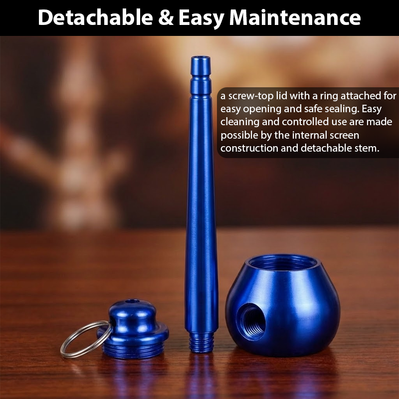 ComfortCornerUs™ BrewCap Mini Teapot Alloy Container