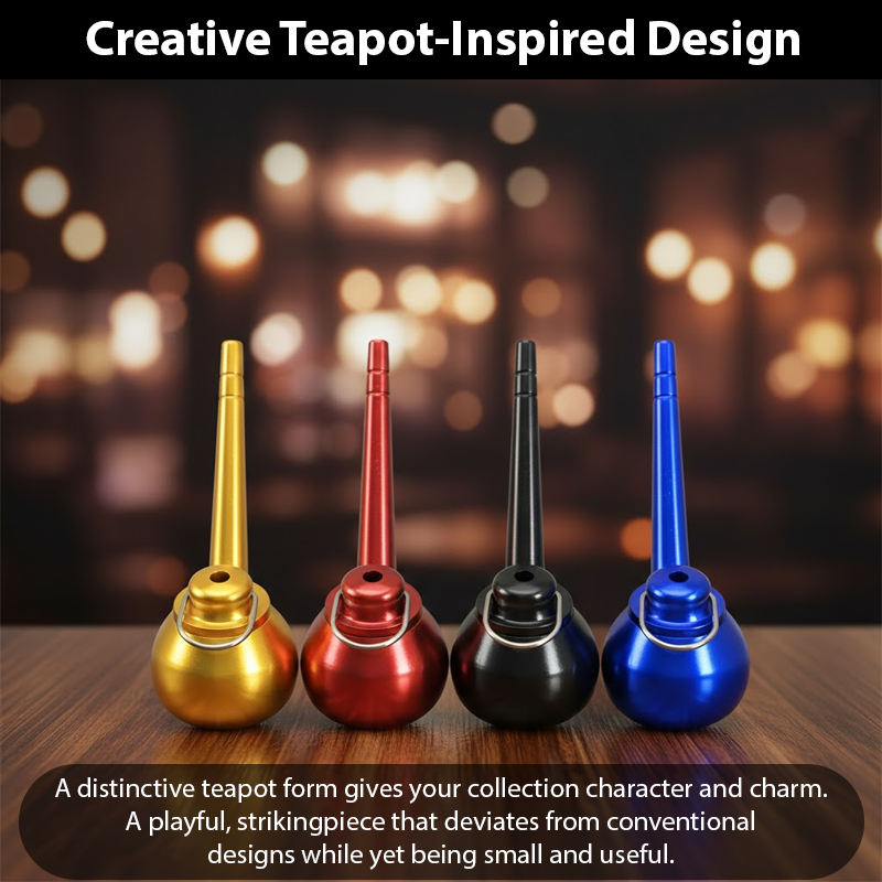 ComfortCornerUs™ BrewCap Mini Teapot Alloy Container