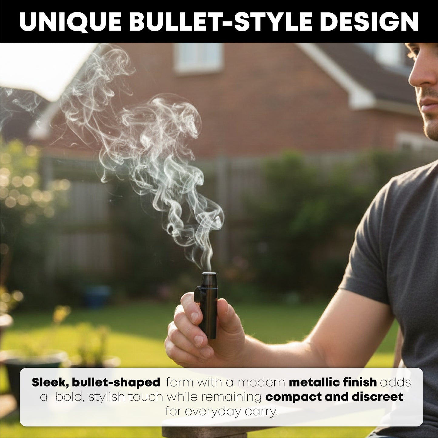ComfortCornerUs™ BulletPod Pocket Alloy Container