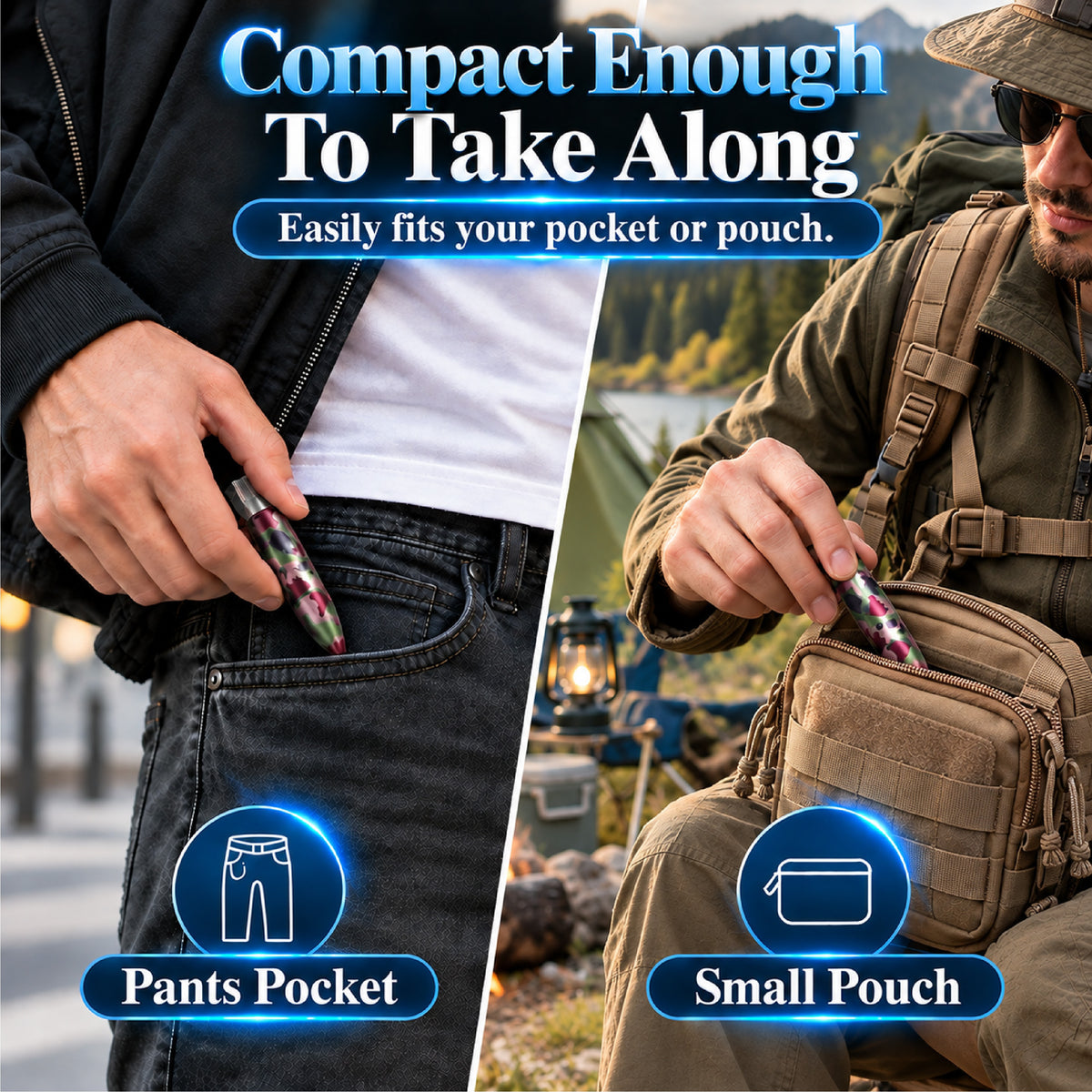 ComfortCornerUs™ CannonShell Mini Alloy Pocket Tool