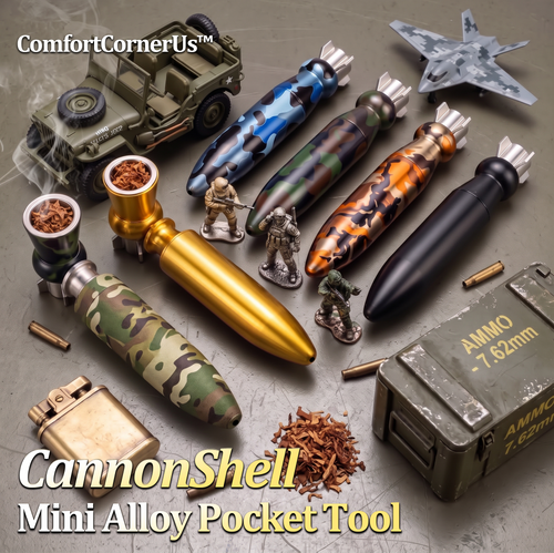 ComfortCornerUs™ CannonShell Mini Alloy Pocket Tool