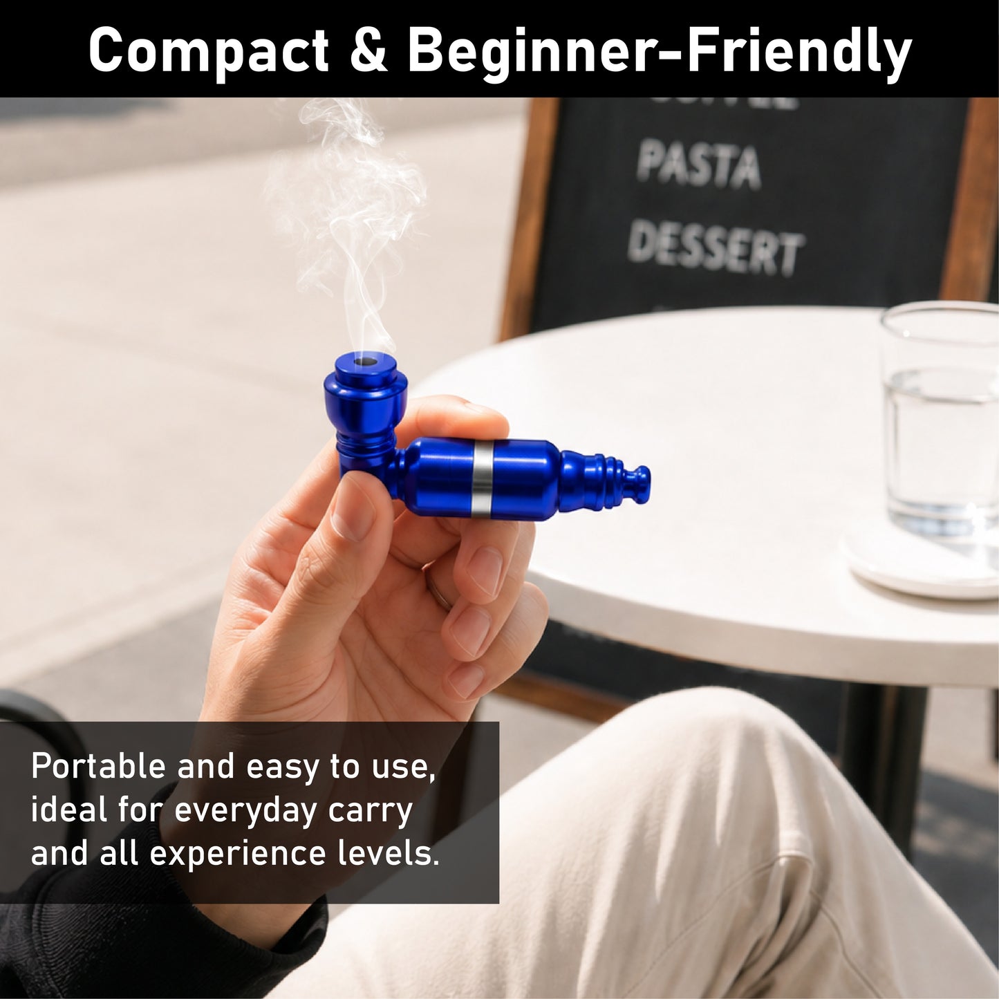 ComfortCornerUs™ CapsulePod Alloy Screw-Cap Chamber