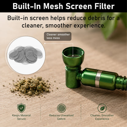 ComfortCornerUs™ CapsulePod Alloy Screw-Cap Chamber