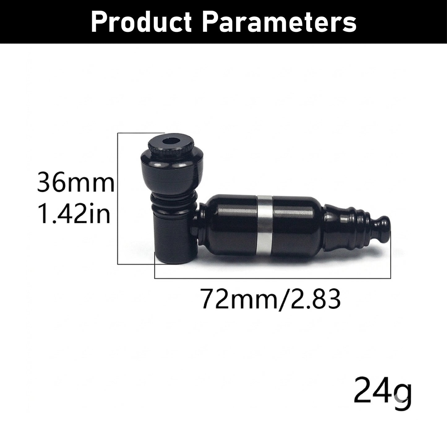 ComfortCornerUs™ CapsulePod Alloy Screw-Cap Chamber