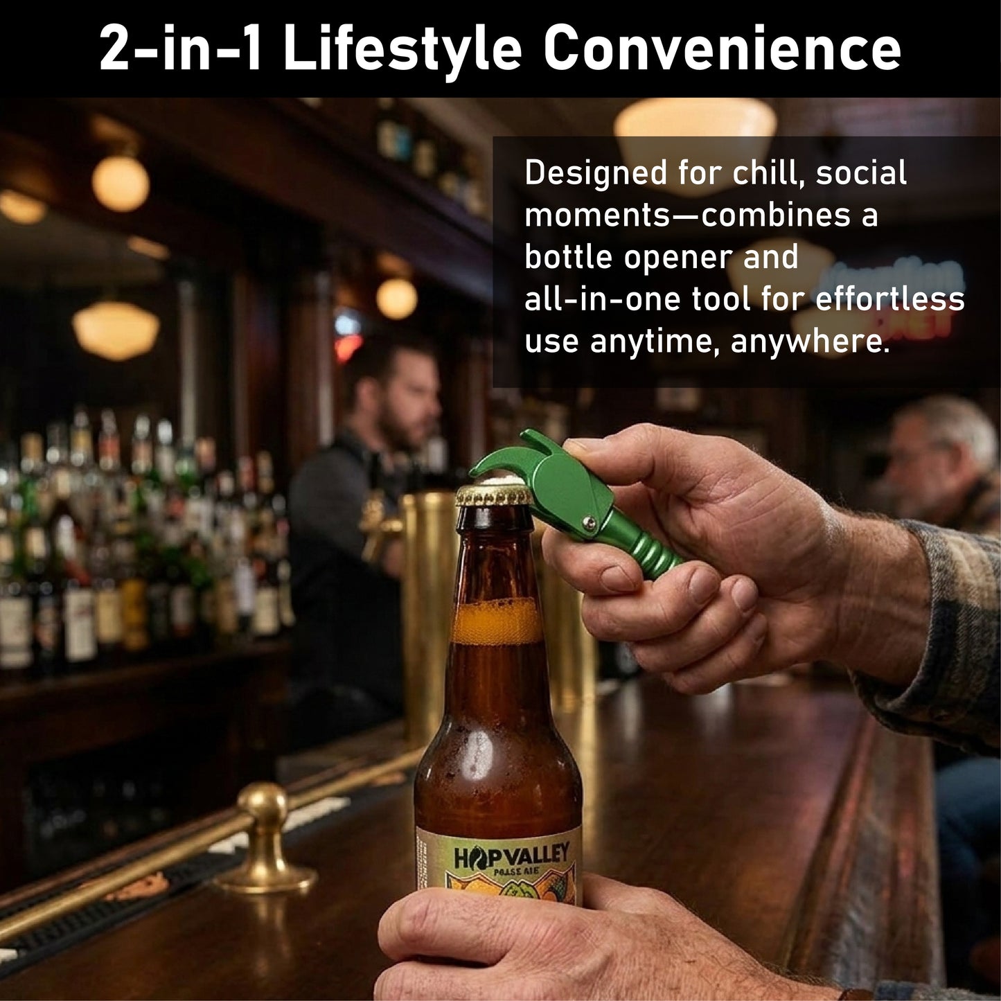 ComfortCornerUs™ ChillPop 2-in-1 Alloy Opener Accessory