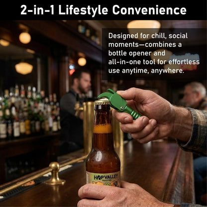 ComfortCornerUs™ ChillPop 2-in-1 Alloy Opener Accessory