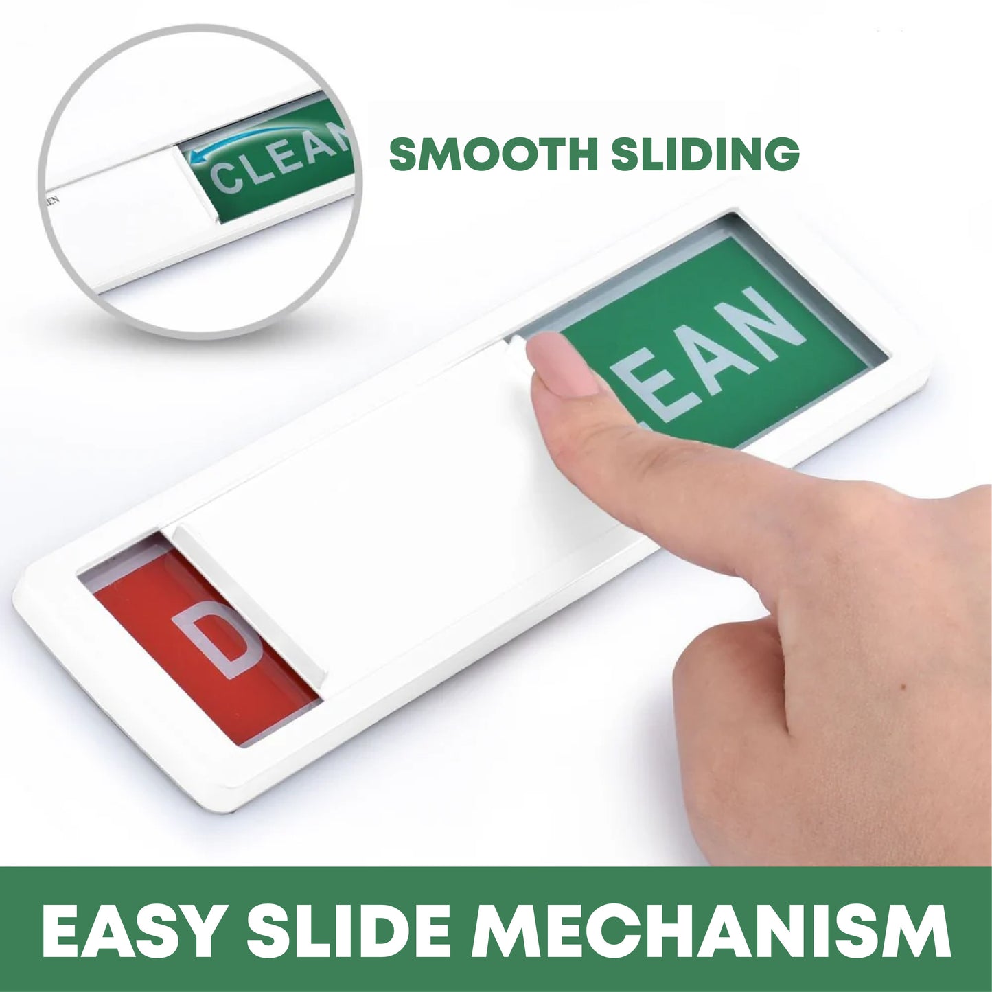 ComfortCornerUs™ CleanDirty Magnetic Dishwasher Sign