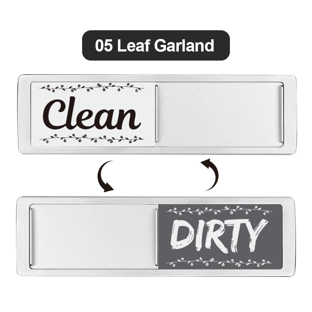 ComfortCornerUs™ CleanDirty Magnetic Dishwasher Sign