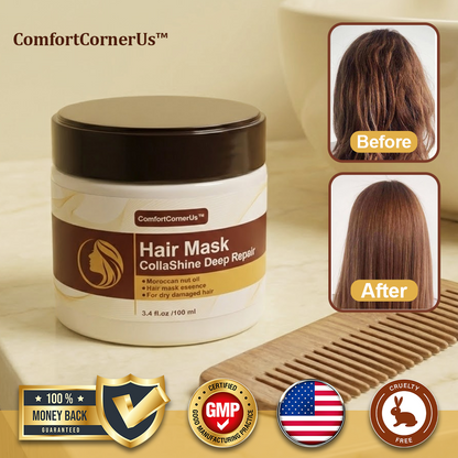 ComfortCornerUs™ CollaShine Deep Repair Hair Mask