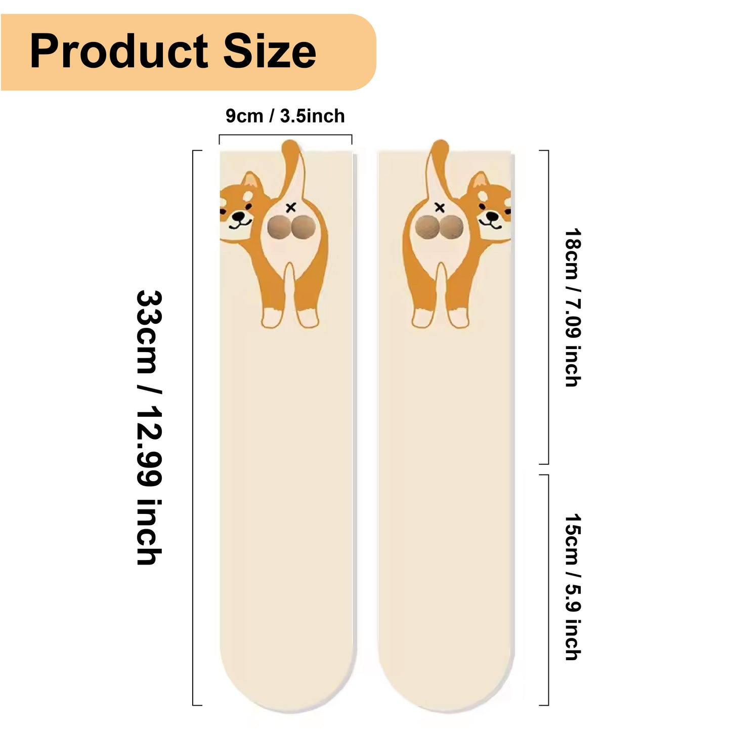 ComfortCornerUs™ CuteCritter 3D Pom-Pom Cartoon Socks
