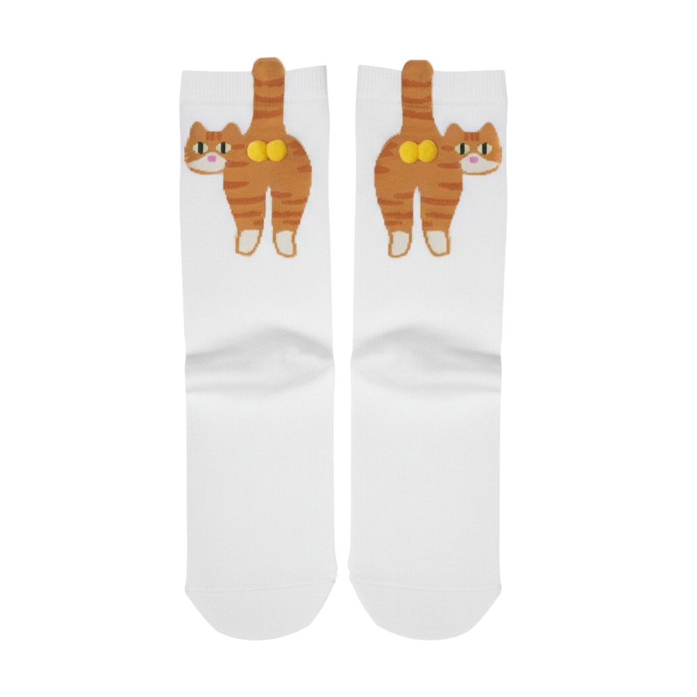 ComfortCornerUs™ CuteCritter 3D Pom-Pom Cartoon Socks