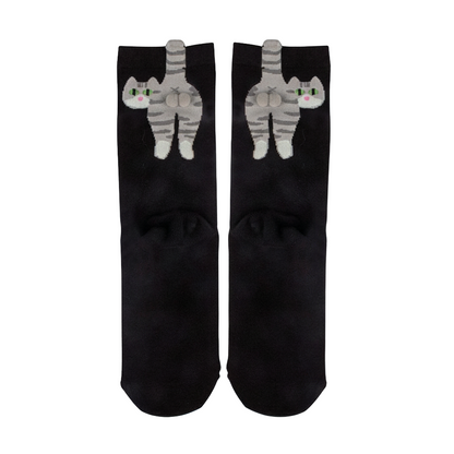 ComfortCornerUs™ CuteCritter 3D Pom-Pom Cartoon Socks