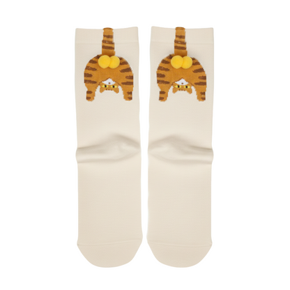 ComfortCornerUs™ CuteCritter 3D Pom-Pom Cartoon Socks
