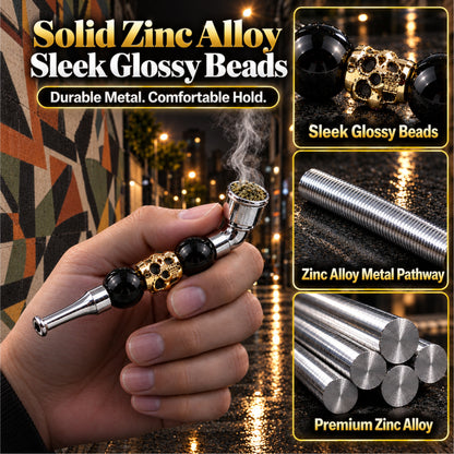 ComfortCornerUs™ DarkSkull Glossy Bead Alloy Pocket Tool