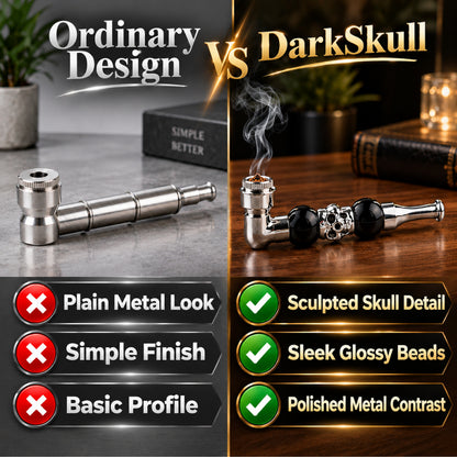 ComfortCornerUs™ DarkSkull Glossy Bead Alloy Pocket Tool