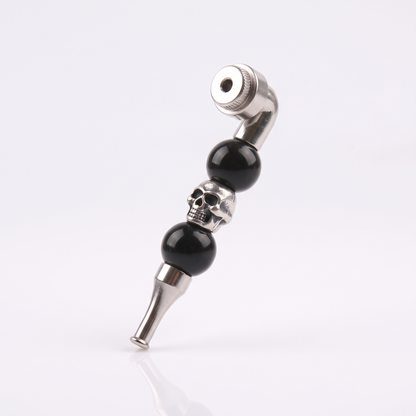 ComfortCornerUs™ DarkSkull Glossy Bead Alloy Pocket Tool