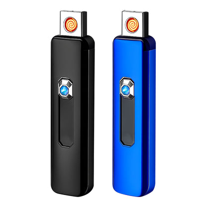 👍 ComfortCornerUs™ DualFlame USB Windproof Electric Lighter