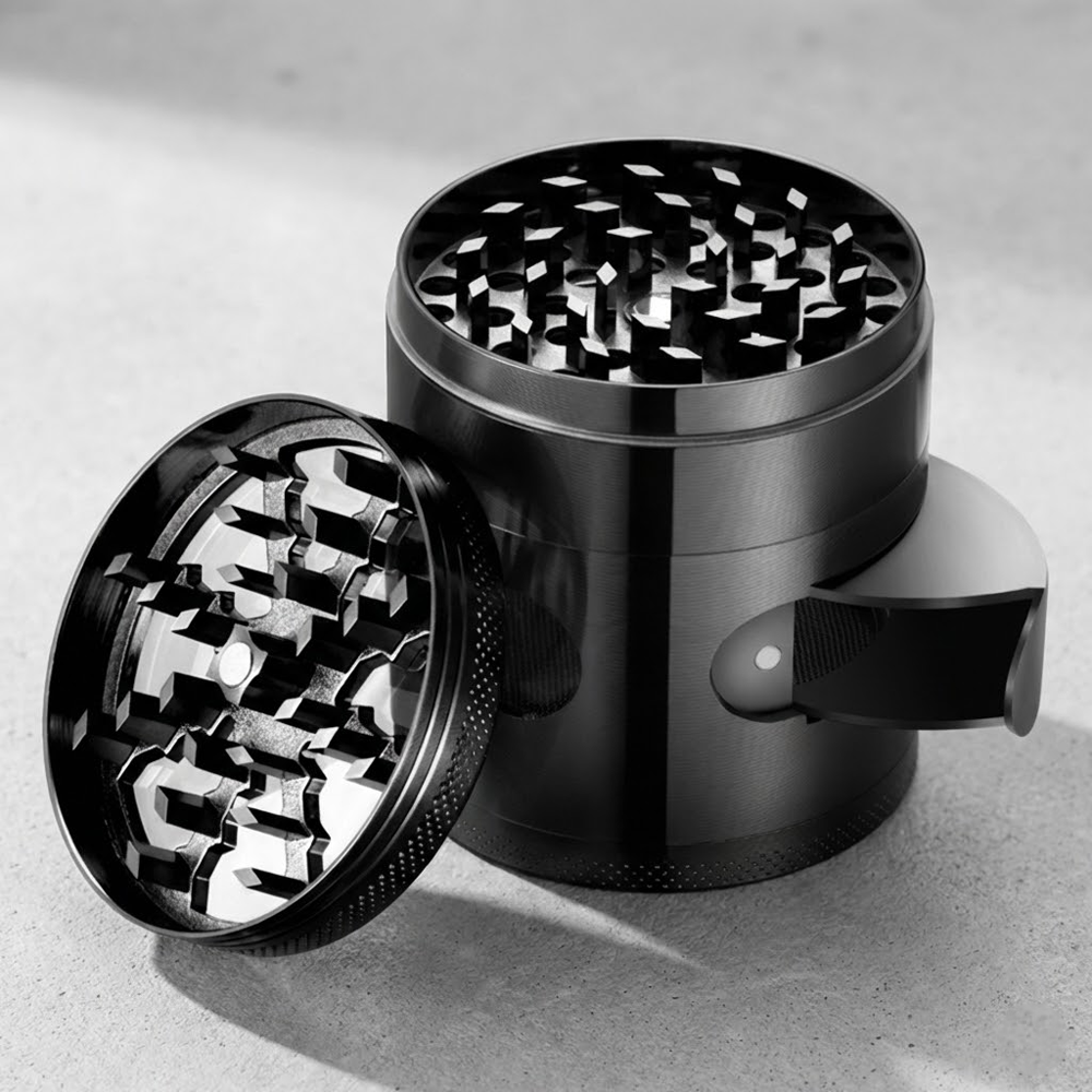 ComfortCornerUs™ EasyGrind 4-Layer Alloy Spice Grinder