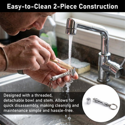 ComfortCornerUs™ FlashTube Alloy Keychain Tool
