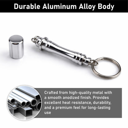 ComfortCornerUs™ FlashTube Alloy Keychain Tool